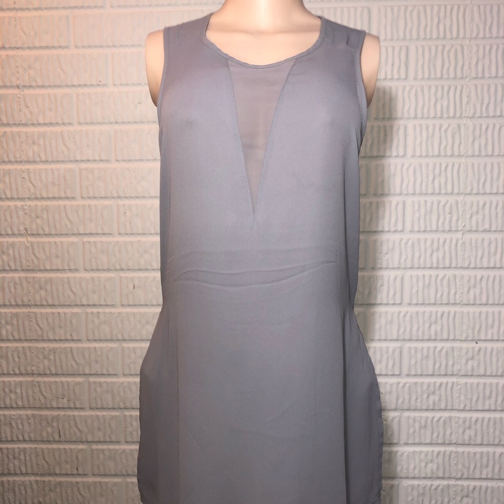 Express gray top